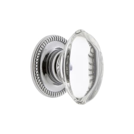 A large image of the Grandeur PROV-CRYS-KNOB-NEWP Bright Chrome