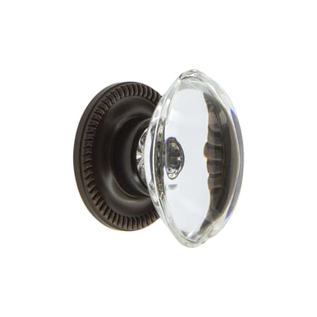 A large image of the Grandeur PROV-CRYS-KNOB-NEWP Timeless Bronze