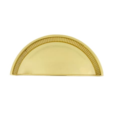 A large image of the Grandeur SOLE-BRASS-CUP-3 Polished Brass