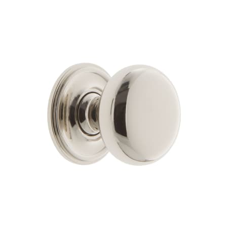 A large image of the Grandeur FIFT-BRASS-KNOB-GEO Polished Nickel