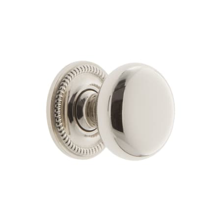 A large image of the Grandeur FIFT-BRASS-KNOB-NEWP Polished Nickel