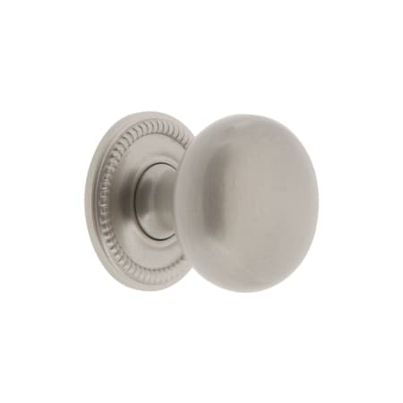 A large image of the Grandeur FIFT-BRASS-KNOB-NEWP Satin Nickel