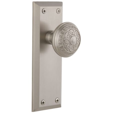A large image of the Grandeur FAVWIN_DD_NA Satin Nickel