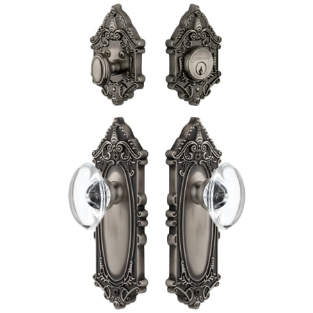 A large image of the Grandeur GVCPRO_SP_ESET_238 Antique Pewter