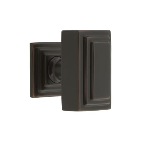 A large image of the Grandeur CARR-CRYS-KNOB-LG-CARR Timeless Bronze