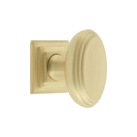 A large image of the Grandeur ANNE-BRASS-KNOB-CARR Satin Brass