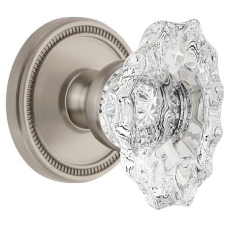 A large image of the Grandeur SOLBIA_SD_NA Satin Nickel
