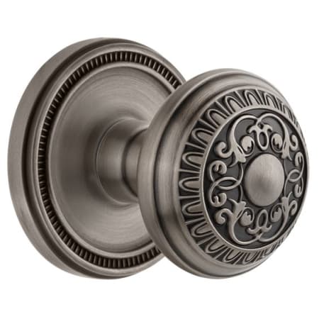 A large image of the Grandeur SOLWIN_DD_NA Antique Pewter