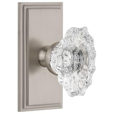 A large image of the Grandeur CARBIA_DD_NA Satin Nickel