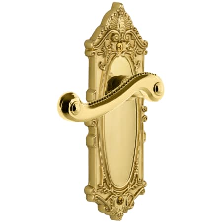 A large image of the Grandeur GVCNEW_PRV_234 Polished Brass