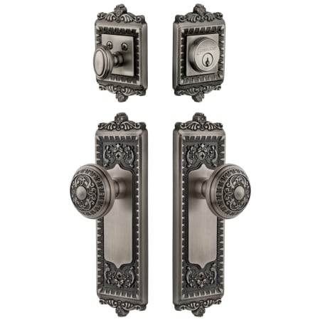 A large image of the Grandeur WINWIN_SP_ESET_234 Antique Pewter