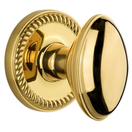 A large image of the Grandeur NEWEDN_DD_NA Polished Brass