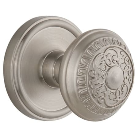 A large image of the Grandeur GEOWIN_DD_NA Satin Nickel