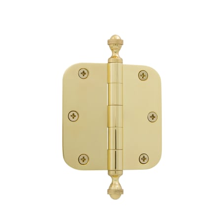 A large image of the Grandeur ACOHNG-RD-MAR-RES-3.5 Unlacquered Brass