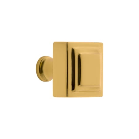 A large image of the Grandeur CARR-BRASS-KNOB Lifetime Brass