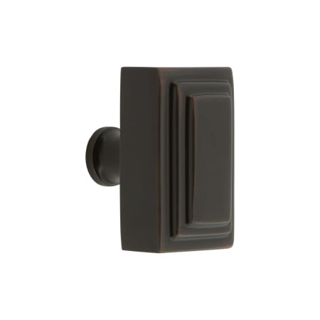 A large image of the Grandeur CARR-BRASS-KNOB-LG Timeless Bronze
