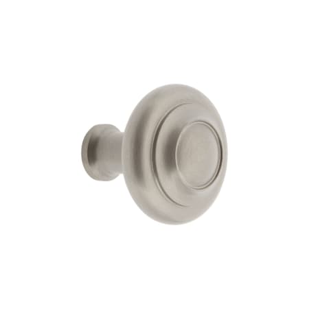 A large image of the Grandeur CIRC-BRASS-KNOB Satin Nickel