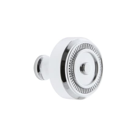 A large image of the Grandeur SOLE-BRASS-KNOB Bright Chrome
