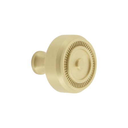 A large image of the Grandeur SOLE-BRASS-KNOB Satin Brass