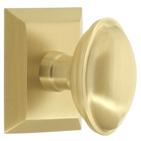 A large image of the Grandeur FSQEDN_DD_NA_CS Satin Brass