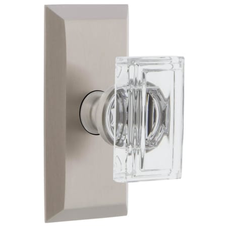 A large image of the Grandeur FAVCCR_SP_DD_NA_CS Satin Nickel