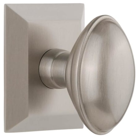 A large image of the Grandeur FSQEDN_DD_NA_CS Satin Nickel