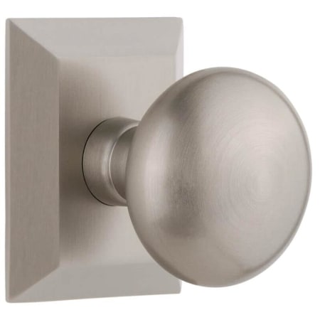 A large image of the Grandeur FSQFAV_DD_NA_CS Satin Nickel