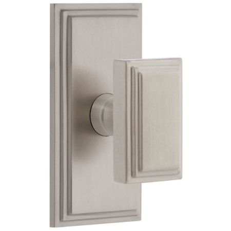 A large image of the Grandeur CARCAR_DD_NA_CS Satin Nickel