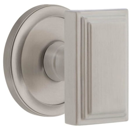 A large image of the Grandeur CIRCAR_DD_NA_CS Satin Nickel