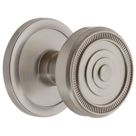 A large image of the Grandeur CIRSOL_DD_NA_CS Satin Nickel