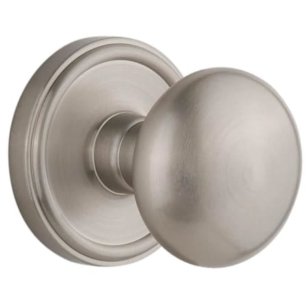 A large image of the Grandeur GEOFAV_DD_NA_CS Satin Nickel