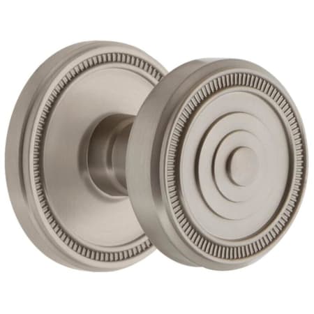 A large image of the Grandeur SOLSOL_DD_NA_CS Satin Nickel