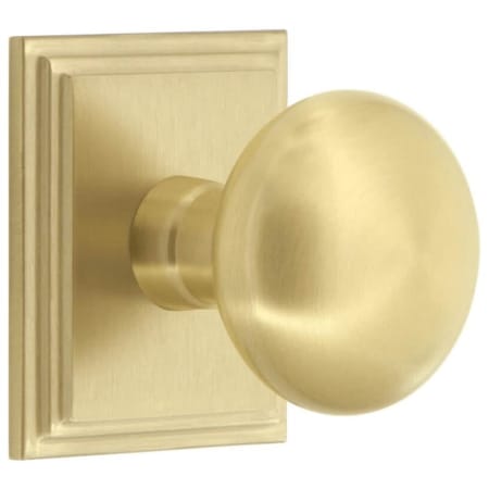 A large image of the Grandeur CSQFAV_DD_NA_CS Satin Brass