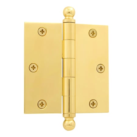 A large image of the Grandeur BALHNG-SQ-MAR-RES-3.5 Unlacquered Brass