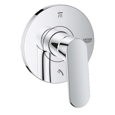 A large image of the Grohe 118307 Chrome