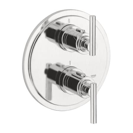 A large image of the Grohe 19 168 Brushed Nickel