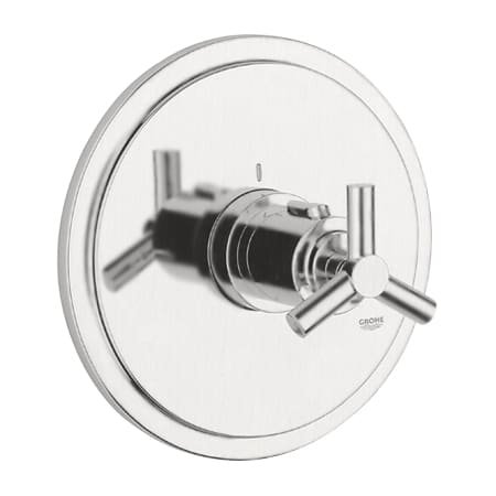 A large image of the Grohe 19 169 Brushed Nickel