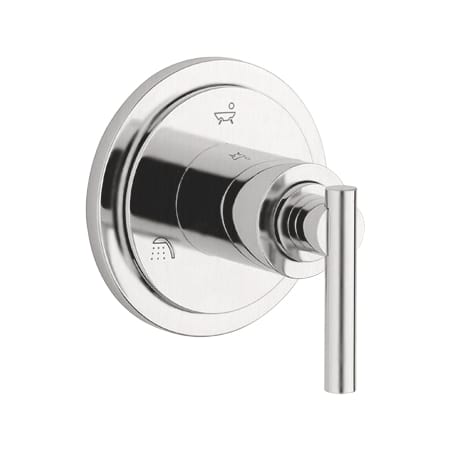 A large image of the Grohe 19 181 Brushed Nickel