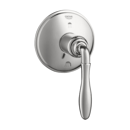 A large image of the Grohe 19 221 Brushed Nickel