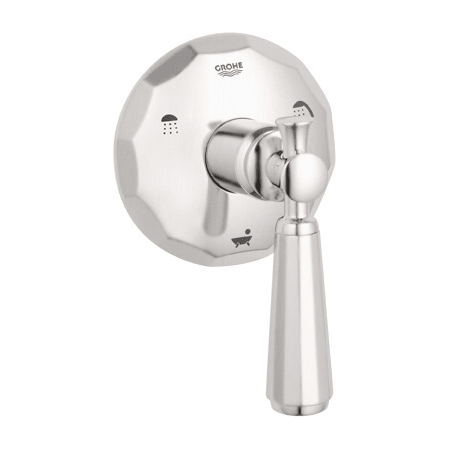 A large image of the Grohe 19 272 Brushed Nickel