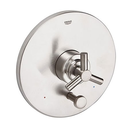 A large image of the Grohe 19 491 Brushed Nickel