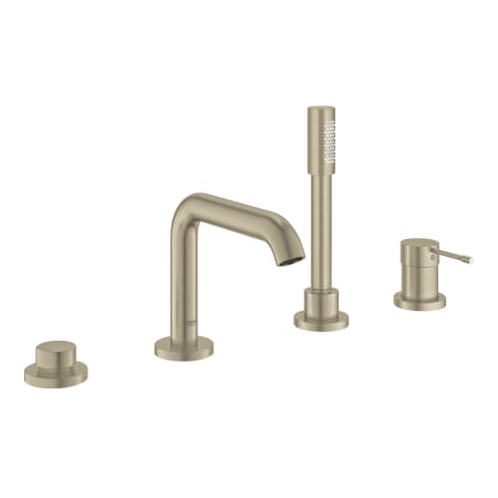 A large image of the Grohe 19 578 1 Brushed Nickel