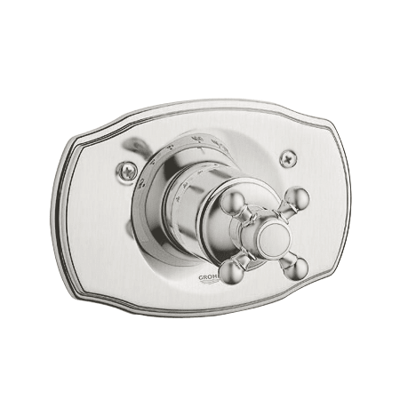 A large image of the Grohe 19 615 Brushed Nickel