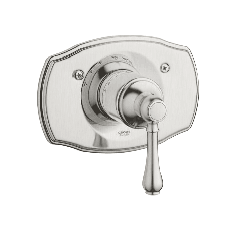 A large image of the Grohe 19 616 Brushed Nickel
