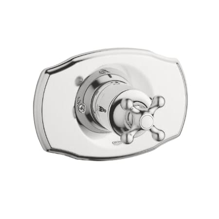 A large image of the Grohe 19 707 Brushed Nickel