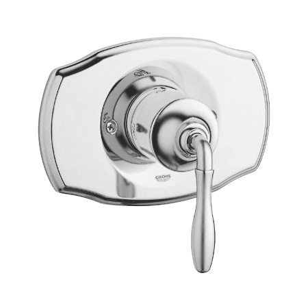 A large image of the Grohe 19 708 Brushed Nickel