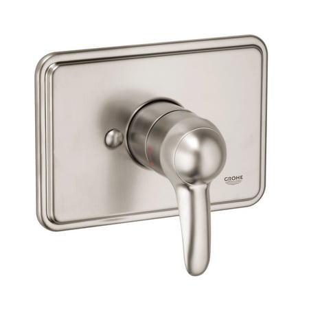A large image of the Grohe 19 719 Brushed Nickel