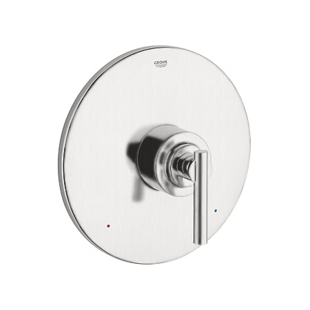 A large image of the Grohe 19 724 Brushed Nickel