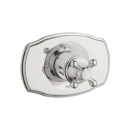 A large image of the Grohe 19 725 Brushed Nickel