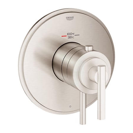 A large image of the Grohe 19 848 Brushed Nickel